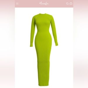 Hanifa Official Olivia Maxi Dress XS NWT